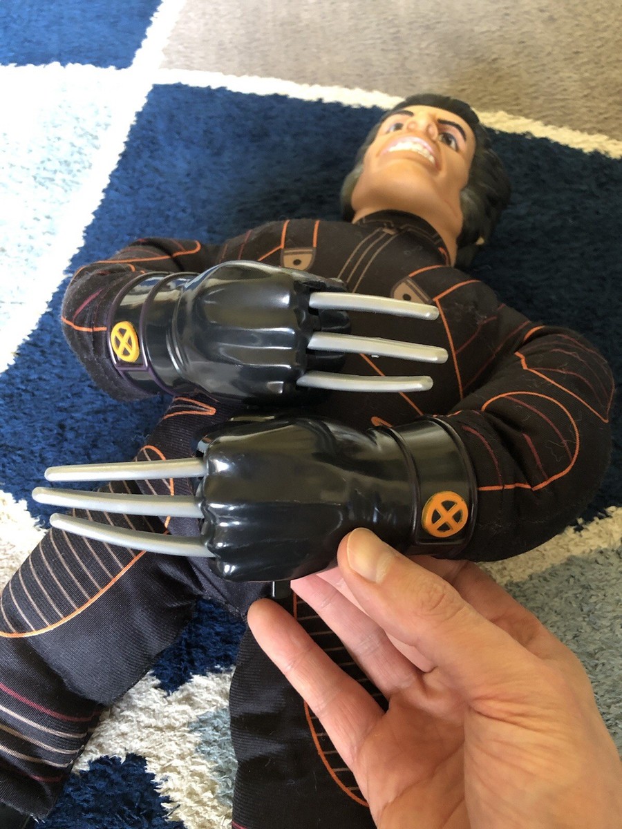 X-Men 2000 Movie Toy Biz Talking Wolverine 20” Plush Electronic