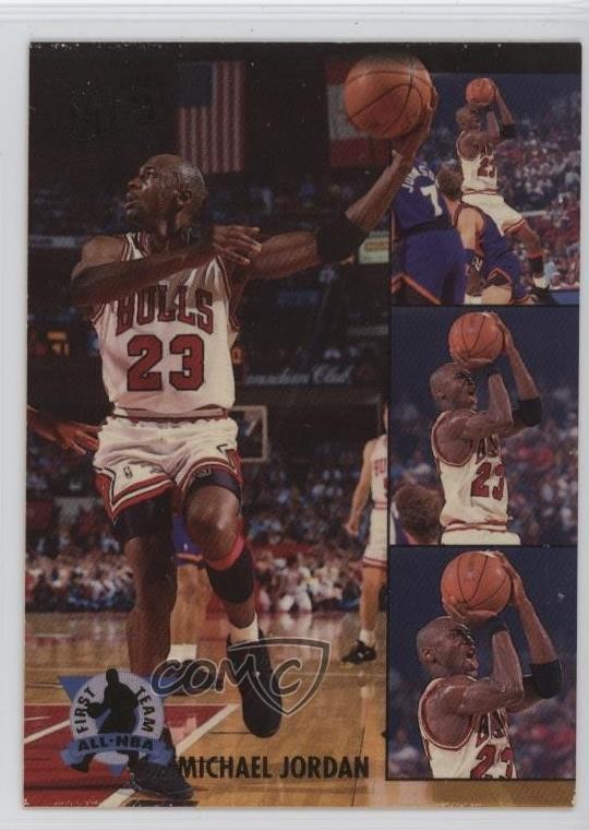 1993-94 Fleer Ultra All-NBA Team Michael Jordan #2 HOF 14he