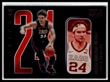 Corey Kispert 2021 Panini Chronicles Draft Picks Pink #188 Gonzaga Bulldogs