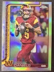 2025 Topps Chrome Jayden Daniels #295 Refractor Commanders QB
