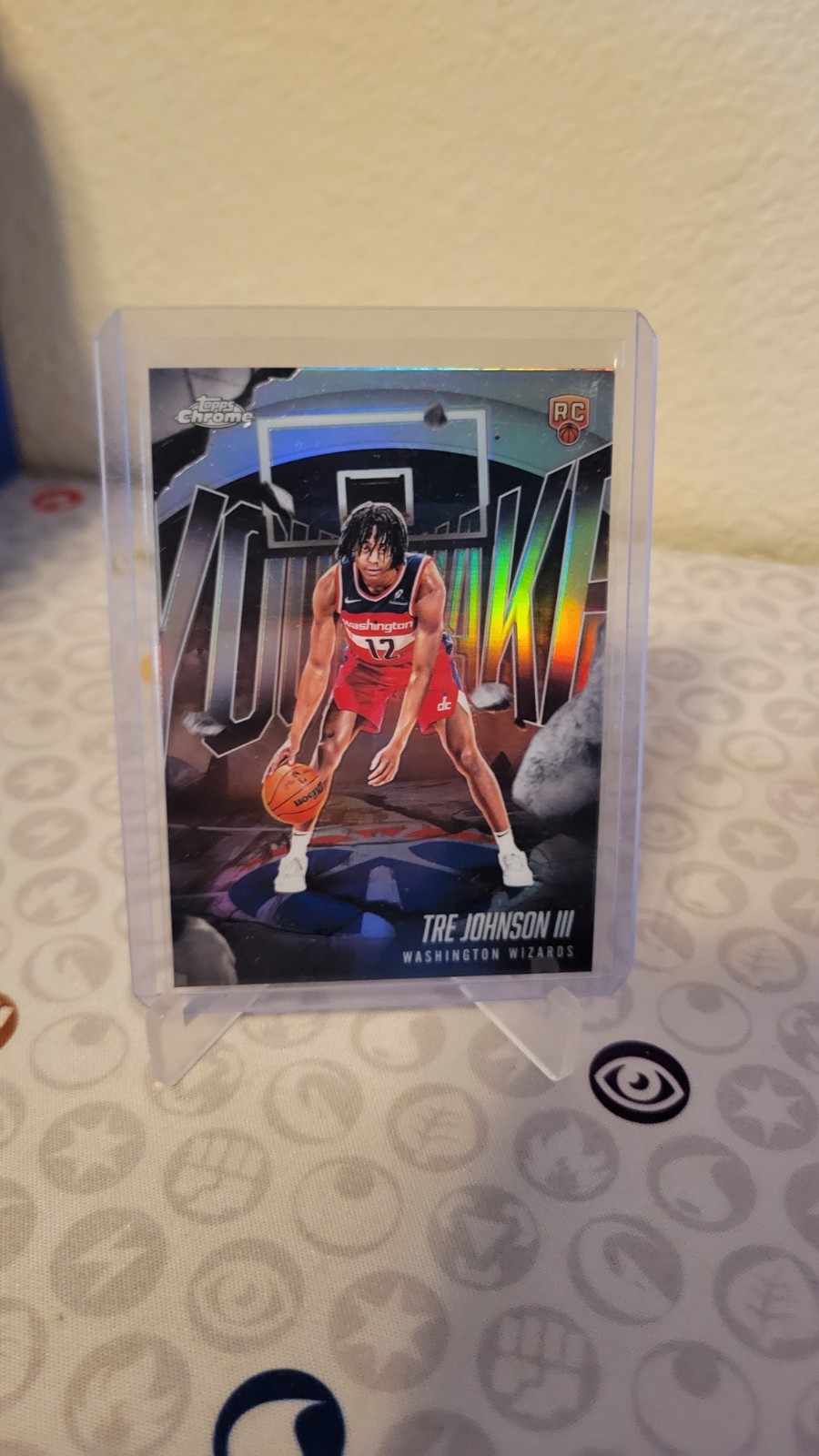 2025-26 Topps Chrome #YQ-6 Tre Johnson III Youthquake Refractor