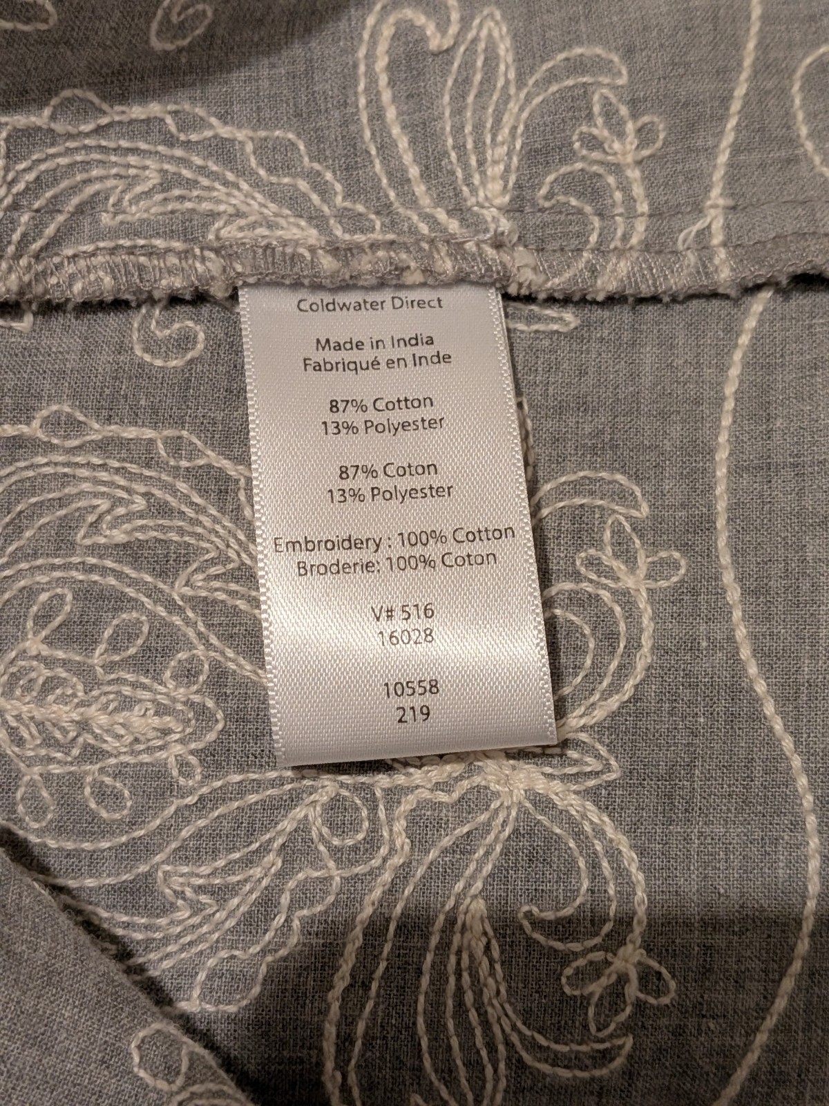 Coldwater Creek Lagom Top Womens Sz S Embroidered… - image 11