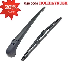 1 Set Rear Window Wiper Blade & Arm Black For Honda Pilot 2009-15 76720-SZA-A02