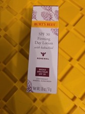 Burt's Bees Firming Face Day Lotion w/Bakuchiol Renewal 1.8 oz 51g 99 Natural