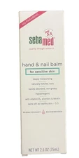 SEBA MED  Hand & Nail Balm Sensitive - 75 mL / 2.6 fl. oz New