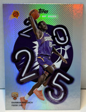 2025 Topps Series One Khaman Maluach Class Of 2025 RARE SSP RC Phx Suns