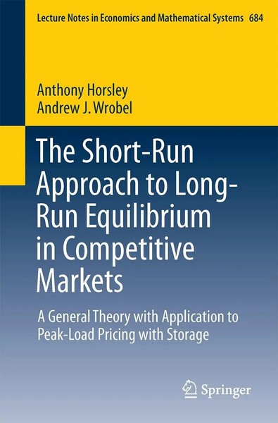 Anthony Horsley (U. A.) | The Short-Run Approach To Long-Run Equilibrium In...-image