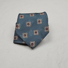 Vintage Abercrombie and Fitch Neck Tie Silk USA Made Geometric 90s Y2K