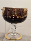 Gold And Jeweled Stemware Sherbet Glasses Made In Italy Set Of 5 — photo 7