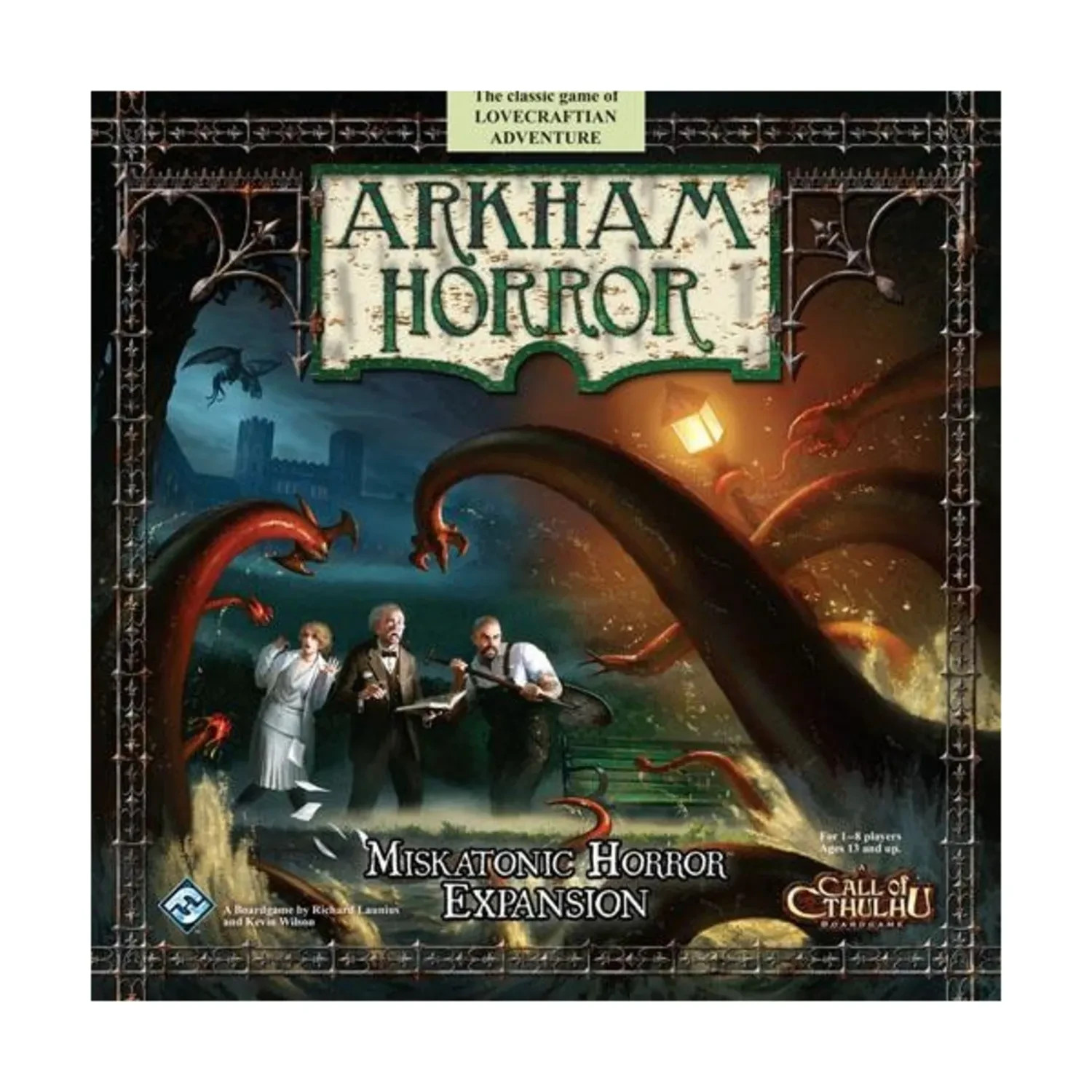 Arkham Horror: Miskatonic Horror Expansion Boxed Game Sealed NIB