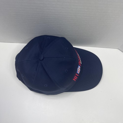 Cappello berretto rivista NFL Insider Snap Back blu rosso bianco NFL calcio uomo - Foto 6 di 9