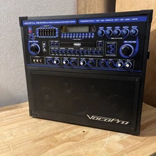 VocoPro Gig Star II Portable Professional Karaoke Machine Multi Format Works!!