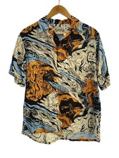 WACKO MARIA Aloha Shirt S Rayon Multi color