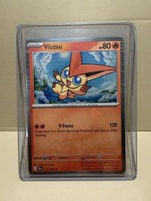 Victini 012/086 Rare Holo - SV Black Bolt Pokémon TCG  (NM / M)