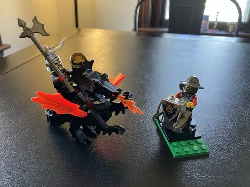 Lego Castle #4818/4801 “Dragon Rider/Defense Archer” (2000), Used, VG, Complete
