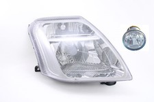 Scheinwerfer Halogen Front passend für Citroen C2 09/2003- H4 Rechts + Nebelsch.