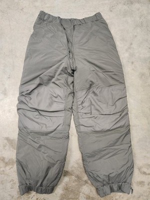 Wild Things USGI ECWCS Primaloft Level 7 Pants Cold Weather Trousers Gray Large