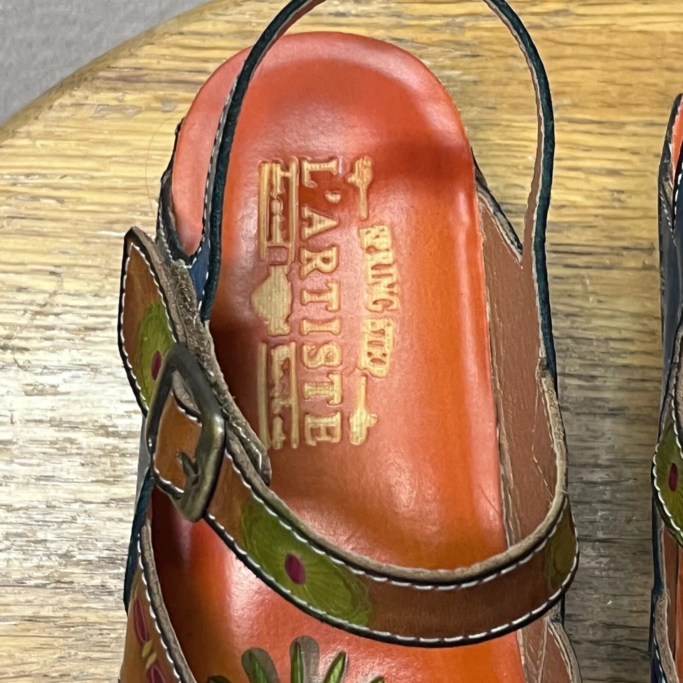 L’ Artiste Spring Step Faux Strapped Sandals Women Livingstone 38(Size 6) Style - Image 4 of 4