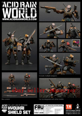 SF・ファンタジー・ホラー Acid Rain FAV-A48 KYOUKAI SHIELD SET Perfect Ori Toy 1/18 Fav-A48 Acid Rain World Kyoukai Shield Set