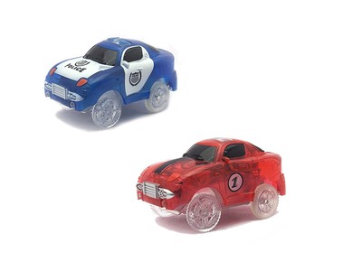 neon car track toy