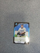 Cesar Ramos Signed In Person 2005 Bowman Rookie Padres Card A I