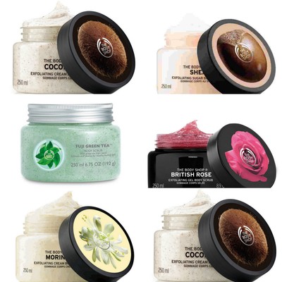body shop exfoliating scrub