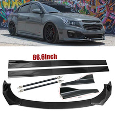 Front Bumper Spoiler For Chevrolet Cruze Body Kitside Skirtrear Carbon Fiber