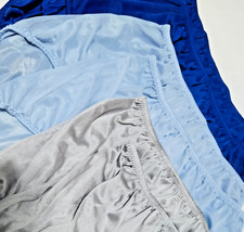 6 Nylon Panties/ High Waisted/ Double Nylon Layer Crotch/Assorted Colors/XXL