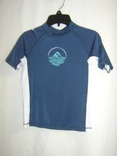 KANU SWIM SHIRT RASHGUARD SIZE S 8 COLOR NAVY NWT: B19-1