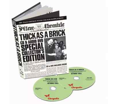 Jethro Tull - Thick as a Brick (40th Anniversary - CD + DVD-Audio set) [Sealed]
