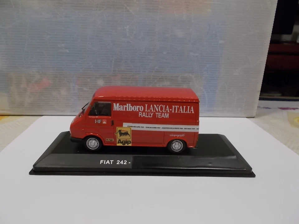 cp.43 fiat 242 assistenza lancia stratos fulvia anni 70 sc1/43 - Immagine 2 di 4