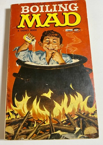 Vintage MAD Magazine Paperback BOILING MAD #21 Signet 1966 - 第 1/4 張圖片