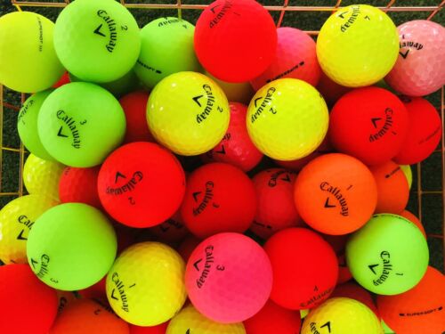 50 AAAA Callaway Assorted Color Used Golf Balls 5A-4A - 第 1/5 張圖片