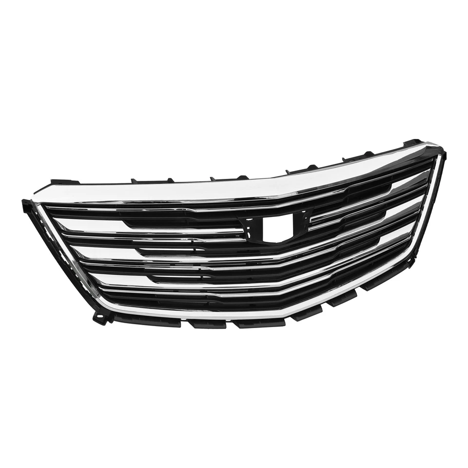 Parrilla superior del parachoques delantero cromada para Cadillac XT5 2016 2017 2018 2019 2020 Foto 3 de 4
