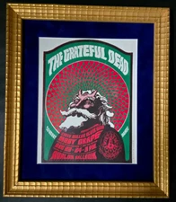 Museum Worthy Grateful Dead 1966 FD 40 Victor Moscoso Avalon HB AOR Mini Poster
