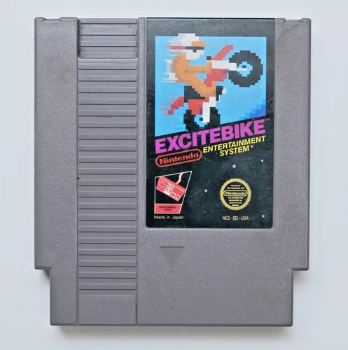 Excitebike NES Cartridge WORKS!