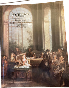 Sotheby's New York May 19 1995 Important Old Master Paintings Auction Catalog