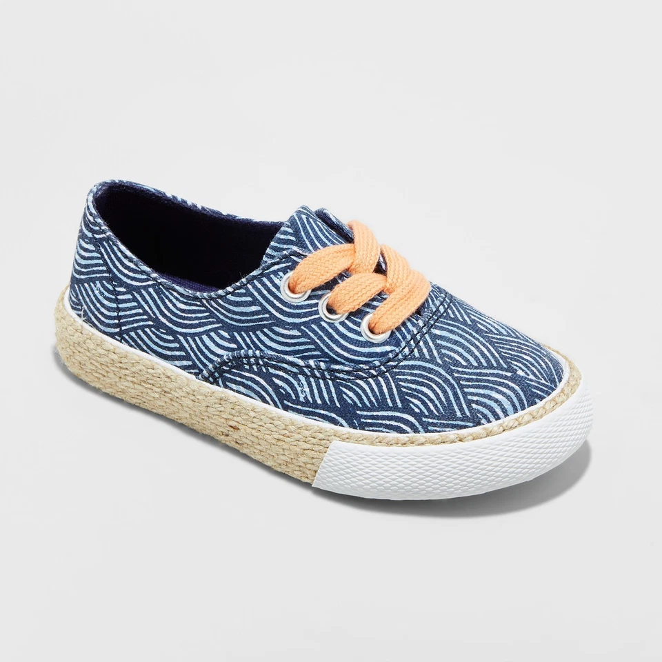 NUEVAS Tenis Tailynn Low Top Genuinos para Niñas Pequeñas - Azul Foto 4 de 4