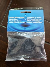 Two Little Fishies Ratchet Clip Set of 6 fits 1/2" Tube Plastic Hose Clamps