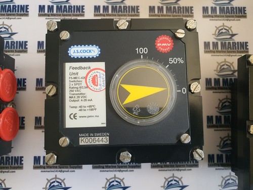 PMV F5-MEC-420 EXPLOSION PROOF FEEDBACK UNIT VALVE CONTROL SYSTEM 4-20mA - Picture 9 of 19