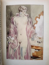 Histoire de Manon Lescaut - 1934 - Ch. Martin - Reliure de chagrin - Bel / Fine