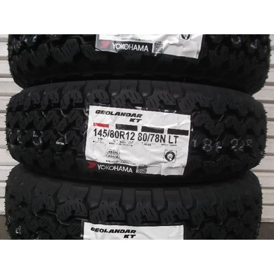 ヨコハマ ジオランダー KT 145/80R12 80/78N ゴツゴツタイヤ