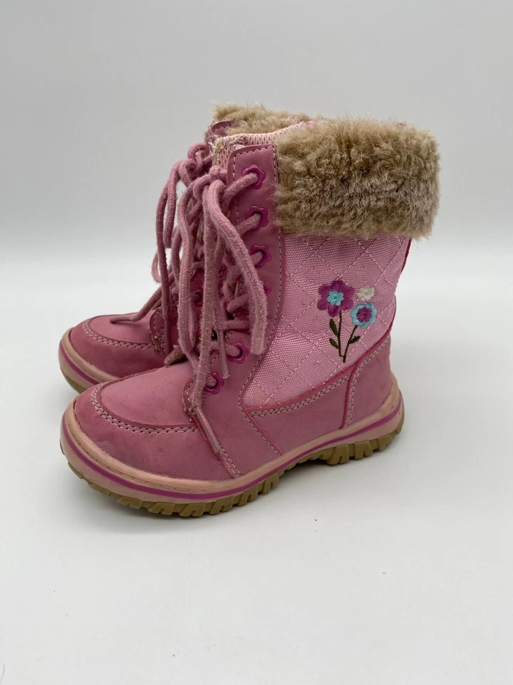 Botas Carter's para niños pequeños rosa Tammy K talla 6 Foto 2 de 4