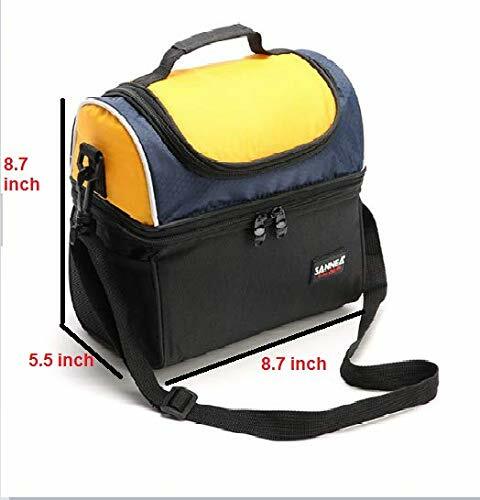 Insulated lunch bag: high quality cute Double deck  Lunch Box and cooler bag