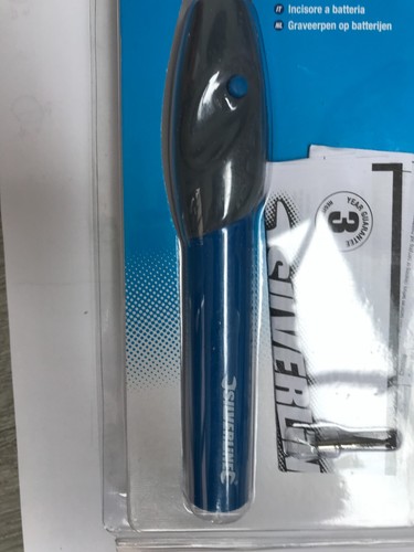 Battery Powered Engraver Glass Ceramic Metal + Wood Silverline 483665 - Picture 2 of 4