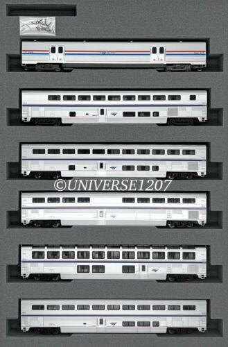 N Scale Kato 10-1789 Amtrak Superliner Phase VI 6-Car Set NIB Passenger Coach - Picture 1 of 12