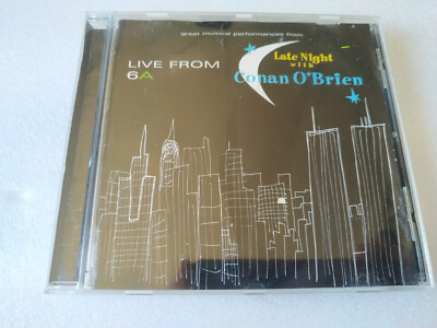 Live From 6A Late Night With Conan O´Brien DAVID BOWIE Bjork 1997 - CD Am