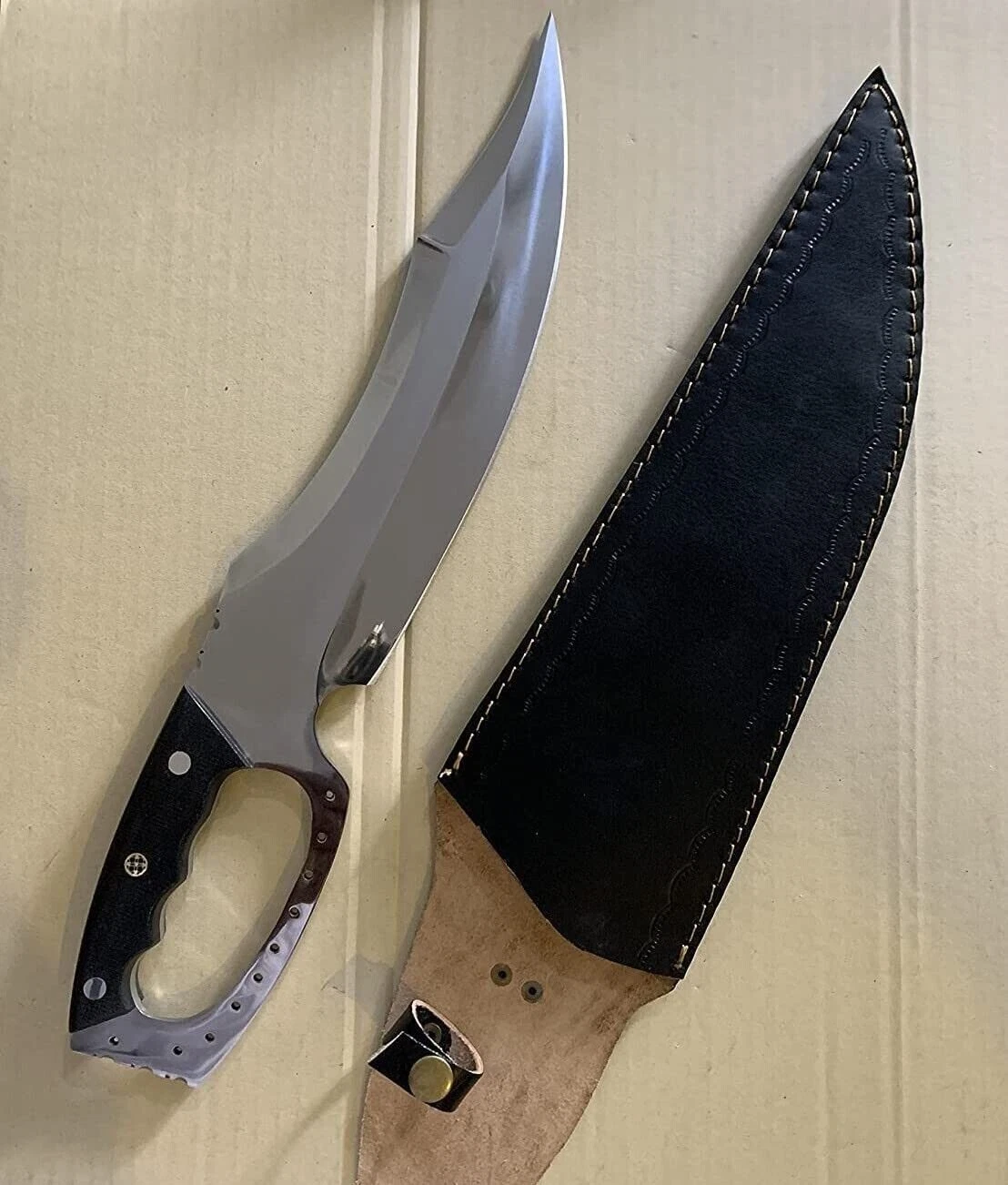 Custom Handmade Carbon Steel Blade Survival Bowie Knife | Hunting Knife Camping