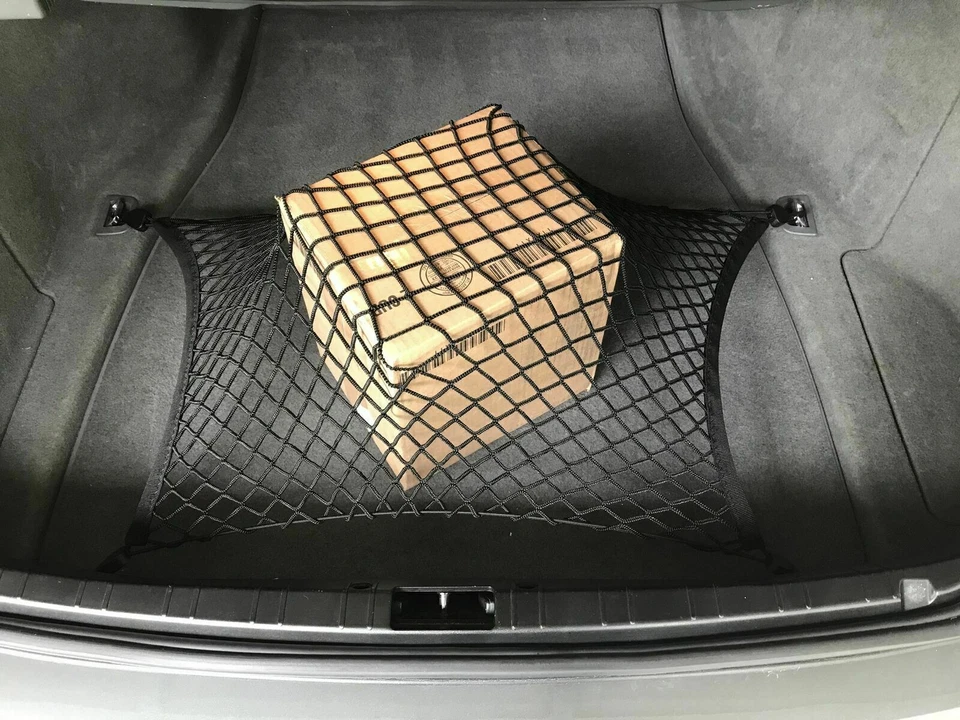 Rede de carga de malha estilo piso tronco traseiro para BMW Série 7 2007-2021 nova em folha - Imagem 2 de 4