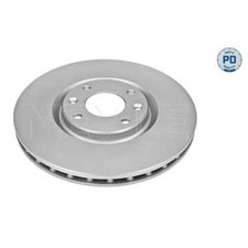 MEYLE 2x Bremsscheibe vorne Ø302 mm Zink-Lamellen-beschichtet für Peugeot 208